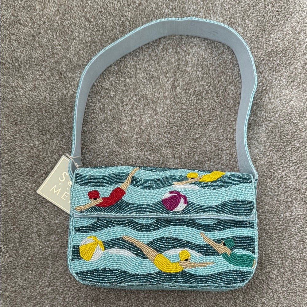 New Viral TJ Maxx Swimmer beaded bag